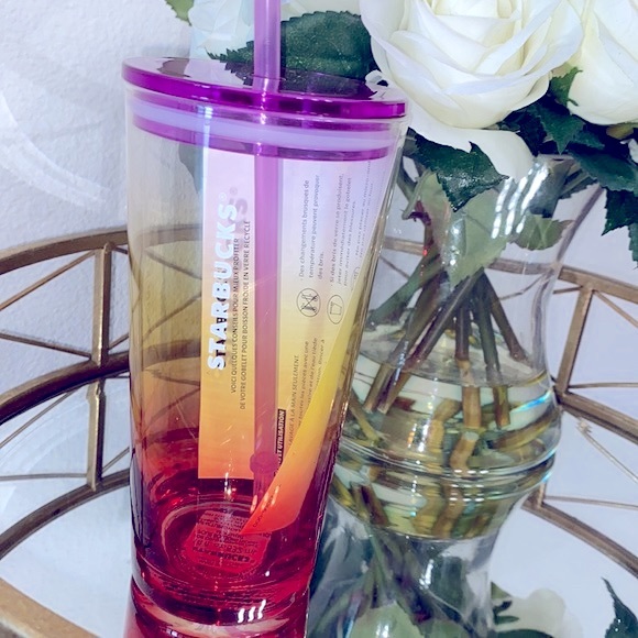 Starbucks Summer Ombré Glass Cold Cup - 18oz - Picture 3 of 7
